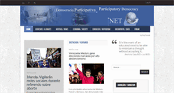 Desktop Screenshot of democraciaparticipativa.net